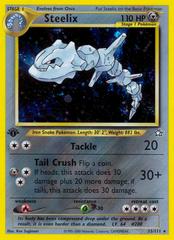 Steelix [1st Edition] #15 Pokemon Neo Genesis