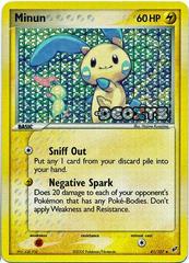 Pokemon: Minun (Rev. Foil) - 41/107 - Deoxys - VGMX