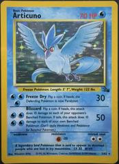 Pokemon: Articuno - 2/62 - Fossil - VGMX