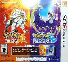 Pokemon Sun & Pokemon Moon Dual Pack [Steelbook Edition] - Nintendo 3DS