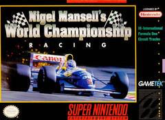 SNES - Nigel Mansell's World Championship Racing - Used