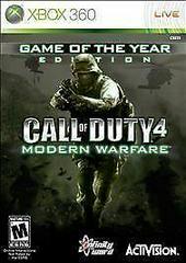Call of Duty 4 Modern Warfare [Game of the Year] - Xbox 360 - VGMX