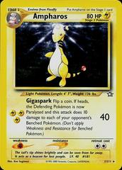 Pokemon: Ampharos 1/111 - Neo Genesis
