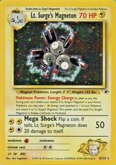 Pokémon: Lt. Surge's Magneton - 8/132 - Gym Heroes Unlimited - VGMX