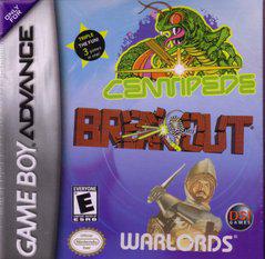 Centipede Breakout and Warlords -  GameBoy Advance