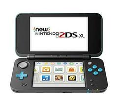 New Nintendo 2DS XL Black & Turquoise Nintendo 3DS