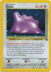 Pokemon: Ditto (3) - Fossil - VGMX
