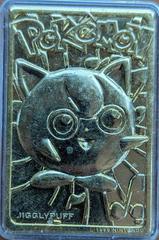 Burger King Gold Plated Pokemon Card - Jigglypuff