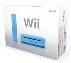 Blue Nintendo Wii System