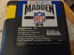 Madden NFL '94 - Sega Genesis