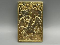 Burger King Gold Plated Pokemon Card - Charizard