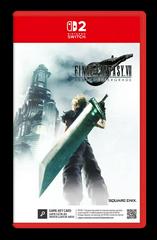 Final Fantasy VII Remake Intergrade Nintendo Switch 2- Used Games - VGMX