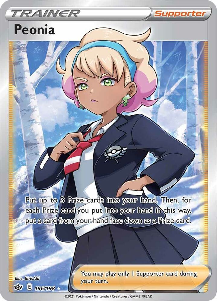 Pokémon: Peonia (Full Art) - SWSH06: Chilling Reign