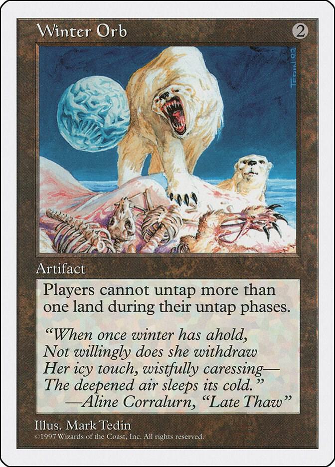 Magic: The Gathering: Winter Orb - Fifth Edition - VGMX