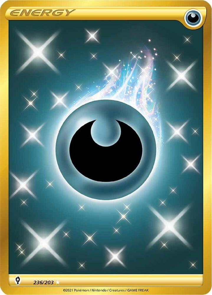 Pokemon: Darkness Energy (Secret) - SWSH07: Evolving Skies - VGMX