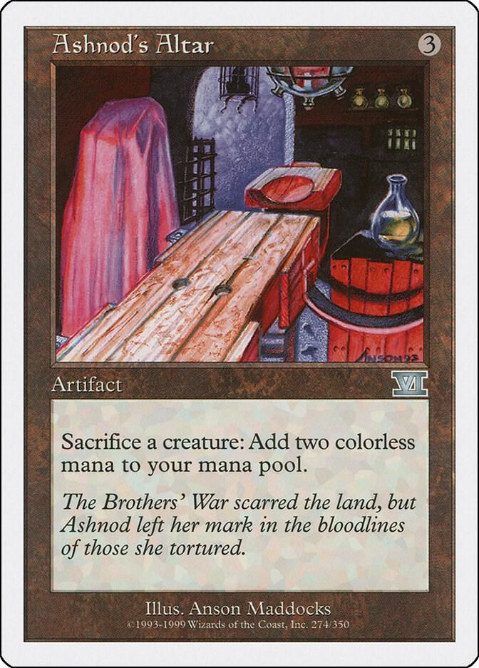 Magic: The Gathering: Ashnod's Altar - Classic Sixth Edition - VGMX