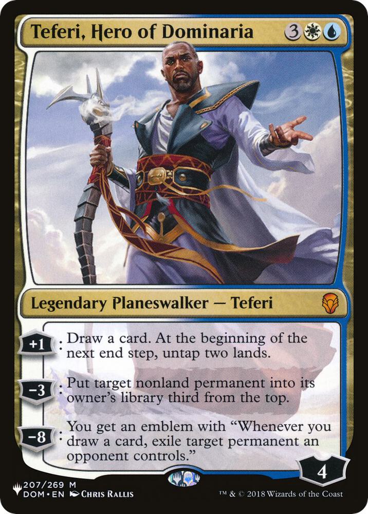 Magic: The Gathering: Teferi, Hero of Dominaria - The List Reprints - VGMX