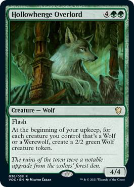 Magic: The Gathering: Hollowhenge Overlord - Commander: Innistrad: Crimson Vow - VGMX