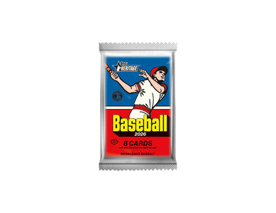2026 Topps Heritage Baseball - Hobby Pack