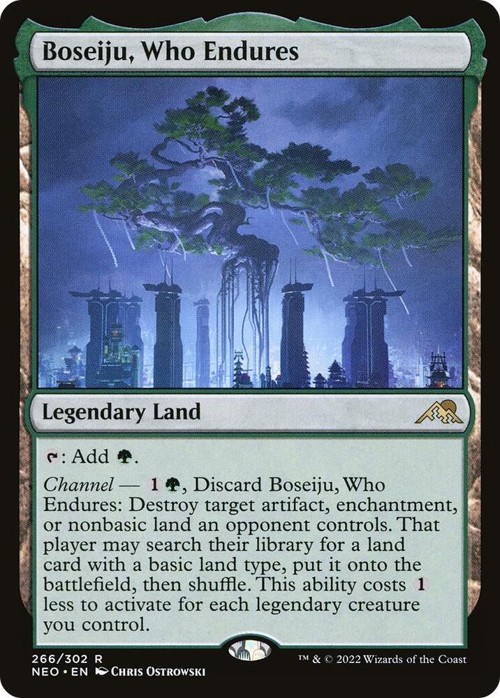 Magic: The Gathering: Boseiju, Who Endures - Kamigawa: Neon Dynasty - VGMX