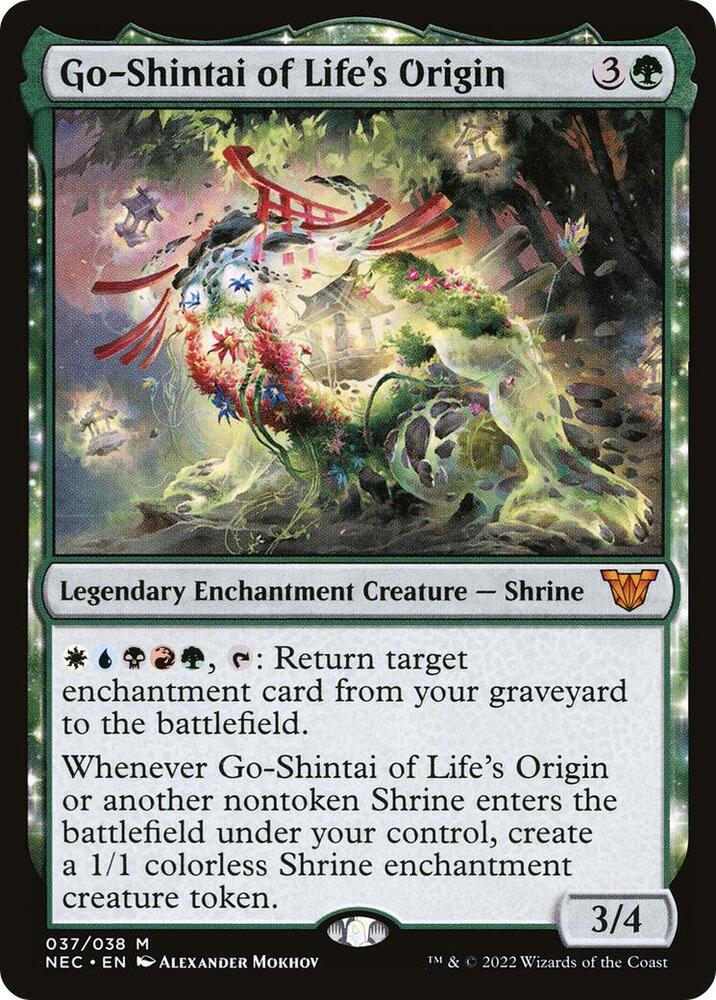 Magic: The Gathering: Go-Shintai of Life's Origin - Commander: Kamigawa: Neon Dynasty - VGMX