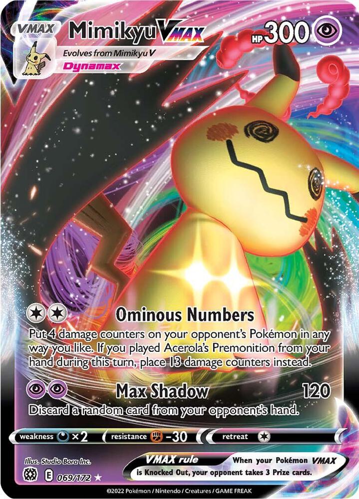 Pokémon: Mimikyu VMAX - SWSH09: Brilliant Stars - VGMX