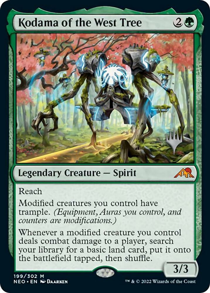 Magic: The Gathering: Kodama of the West Tree - Promo Pack: Kamigawa: Neon Dynasty - VGMX