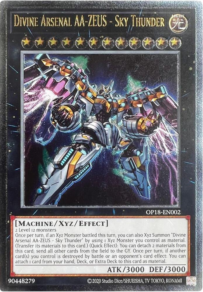 Yu-Gi-Oh!: Divine Arsenal AA-ZEUS - Sky Thunder (UTR) - OTS Tournament Pack 18 - VGMX