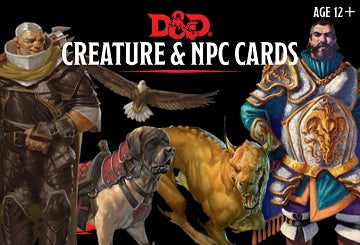 Dungeons & Dragons (5th Ed.): Creature and NPC Cards