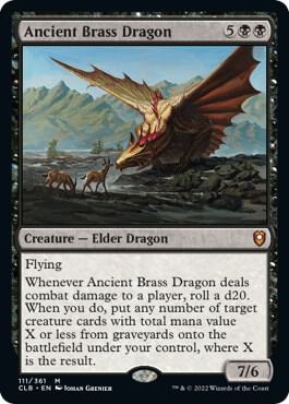 Ancient Brass Dragon - Commander Legends: Battle for Baldur's Gate (CLB)