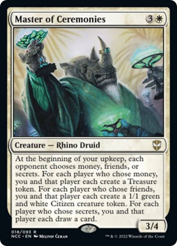 Magic: The Gathering: Master of Ceremonies - Commander: Streets of New Capenna - VGMX