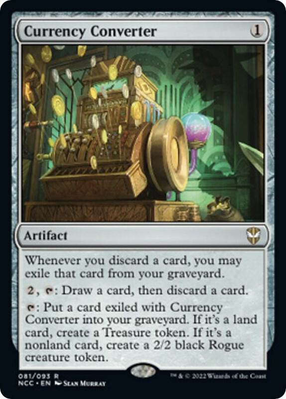 Magic: The Gathering: Currency Converter - Commander: Streets of New Capenna - VGMX