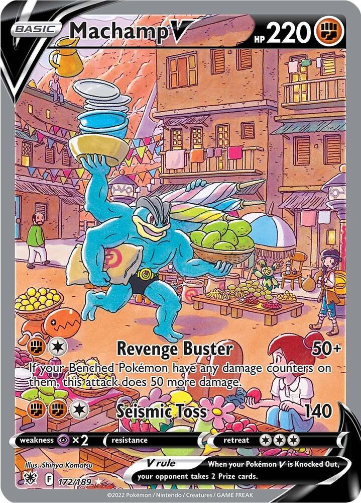 Machamp V (Alternate Full Art) - SWSH10: Astral Radiance (SWSH10)