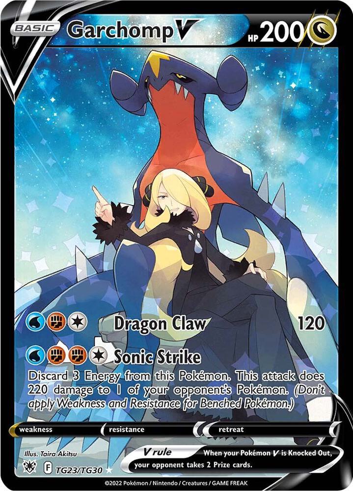 Pokémon: Garchomp V - SWSH10: Astral Radiance Trainer Gallery - VGMX