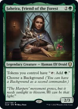 Jaheira, Friend of the Forest - Commander Legends: Battle for Baldur's Gate - VGMX