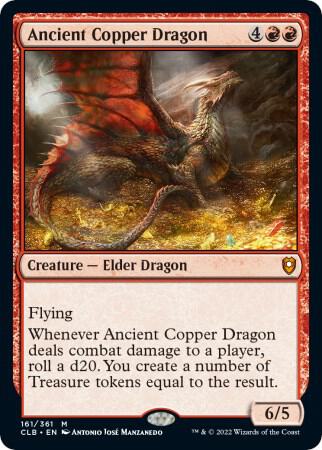 Ancient Copper Dragon - Commander Legends: Battle for Baldur's Gate (CLB)