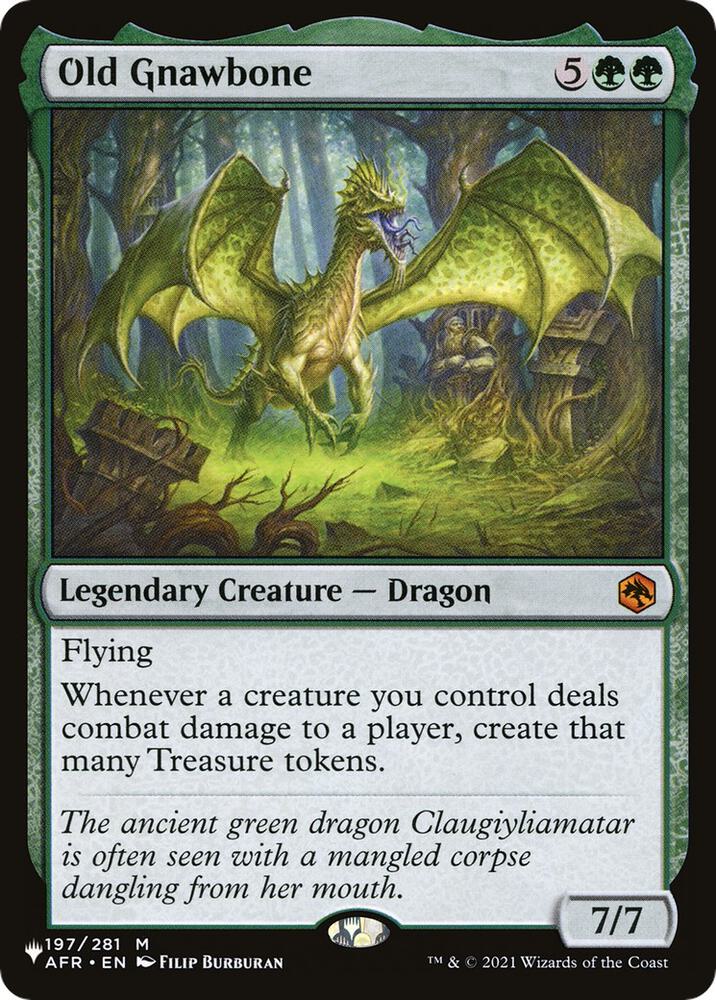 Magic: The Gathering: Old Gnawbone - The List Reprints