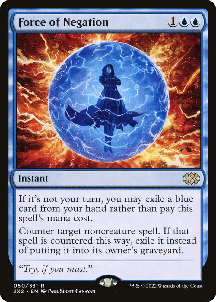 Magic: The Gathering: Force of Negation - Double Masters 2022 - VGMX
