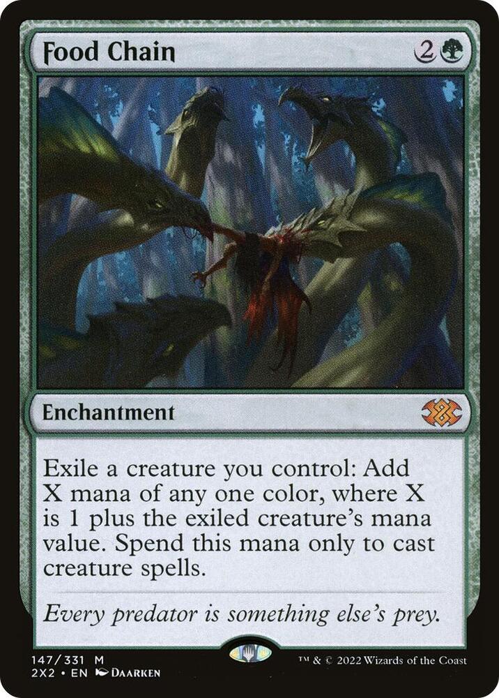 Magic: The Gathering: Food Chain - Double Masters 2022 - VGMX