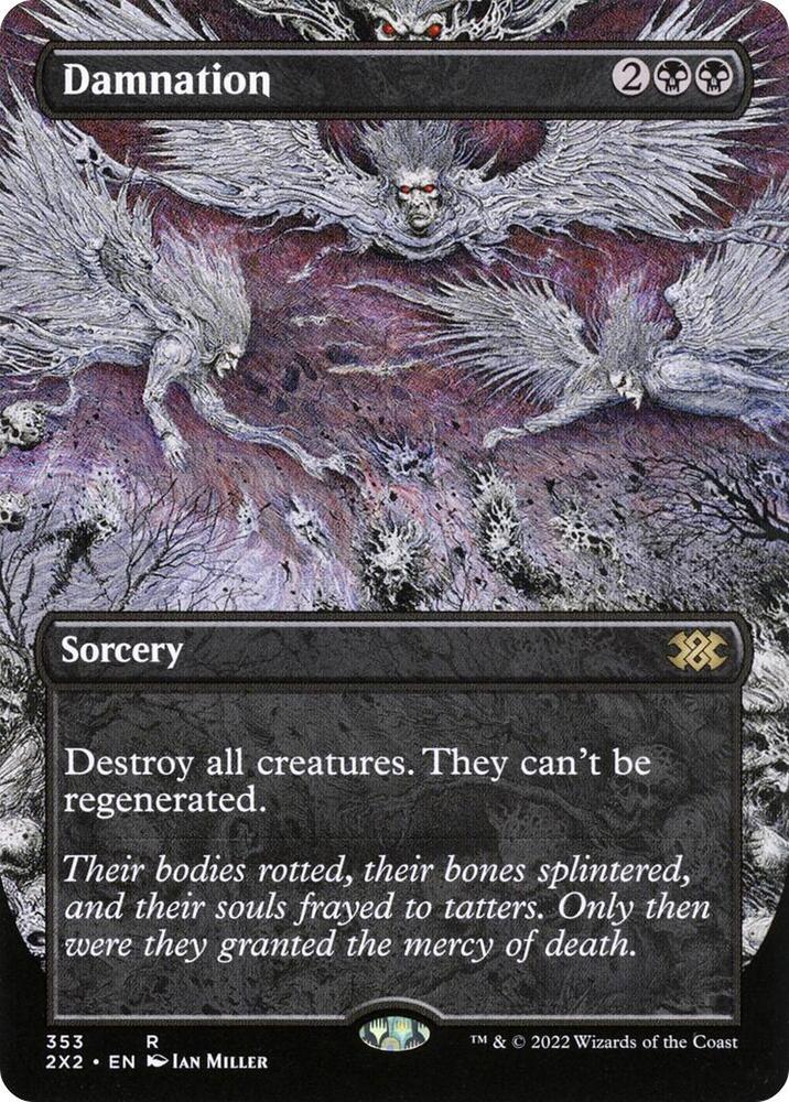 Magic: The Gathering: Damnation (Borderless) - Double Masters 2022 - VGMX