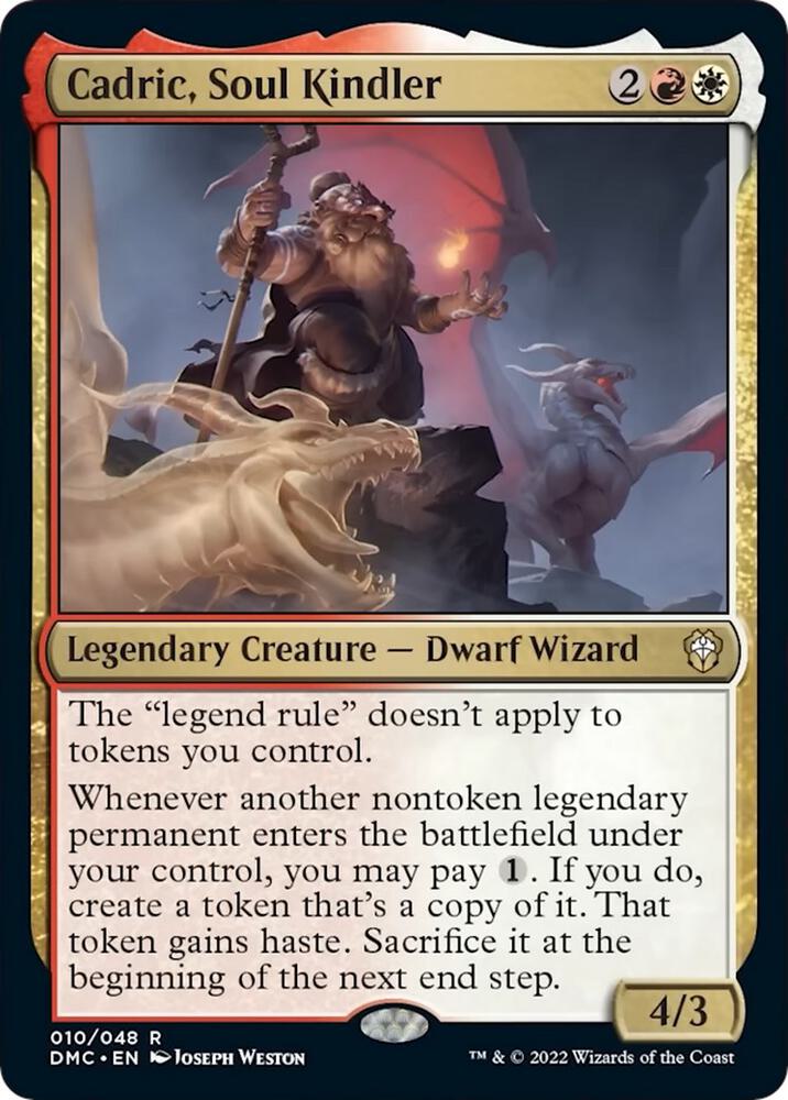 Magic: The Gathering: Cadric, Soul Kindler - Commander: Dominaria United - VGMX
