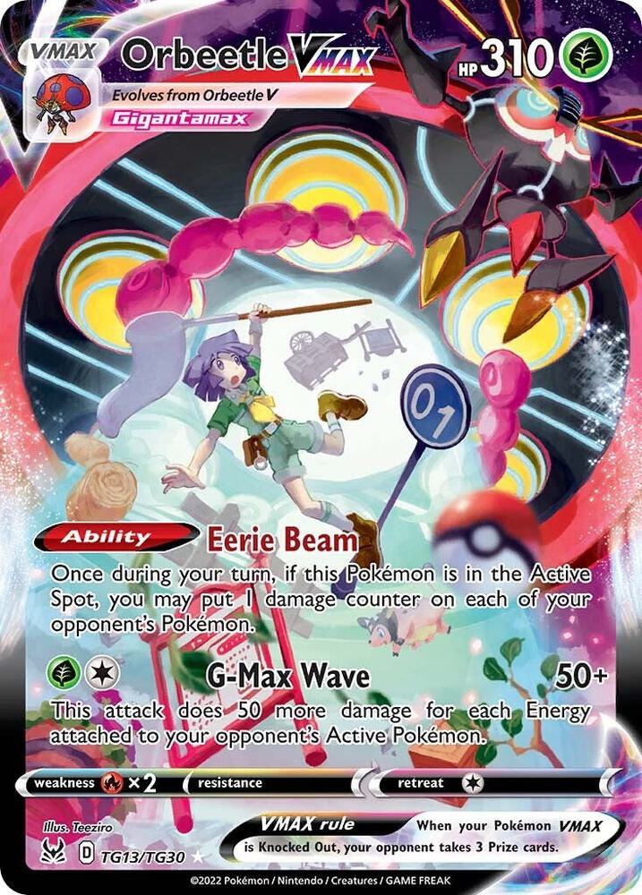 Pokémon: Orbeetle VMAX - SWSH11: Lost Origin Trainer Gallery - VGMX