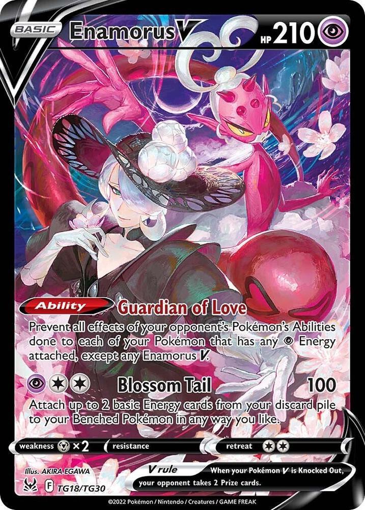 Pokémon: Enamorus V - TG18/TG30 - SWSH11: Lost Origin Trainer Gallery