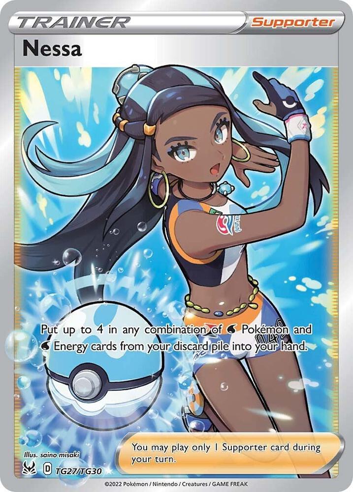 Pokémon: Nessa - TG27/TG30 - SWSH11: Lost Origin Trainer Gallery