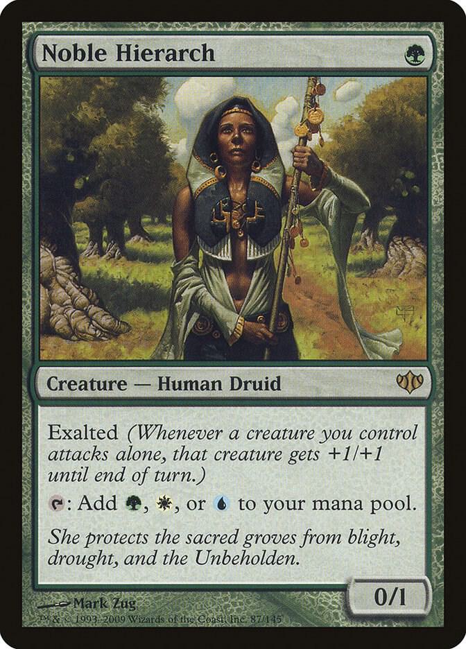 Magic: The Gathering: Noble Hierarch - Conflux - VGMX