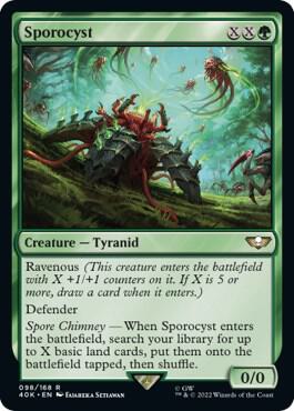 Magic: The Gathering: Sporocyst - Universes Beyond: Warhammer 40,000 - VGMX
