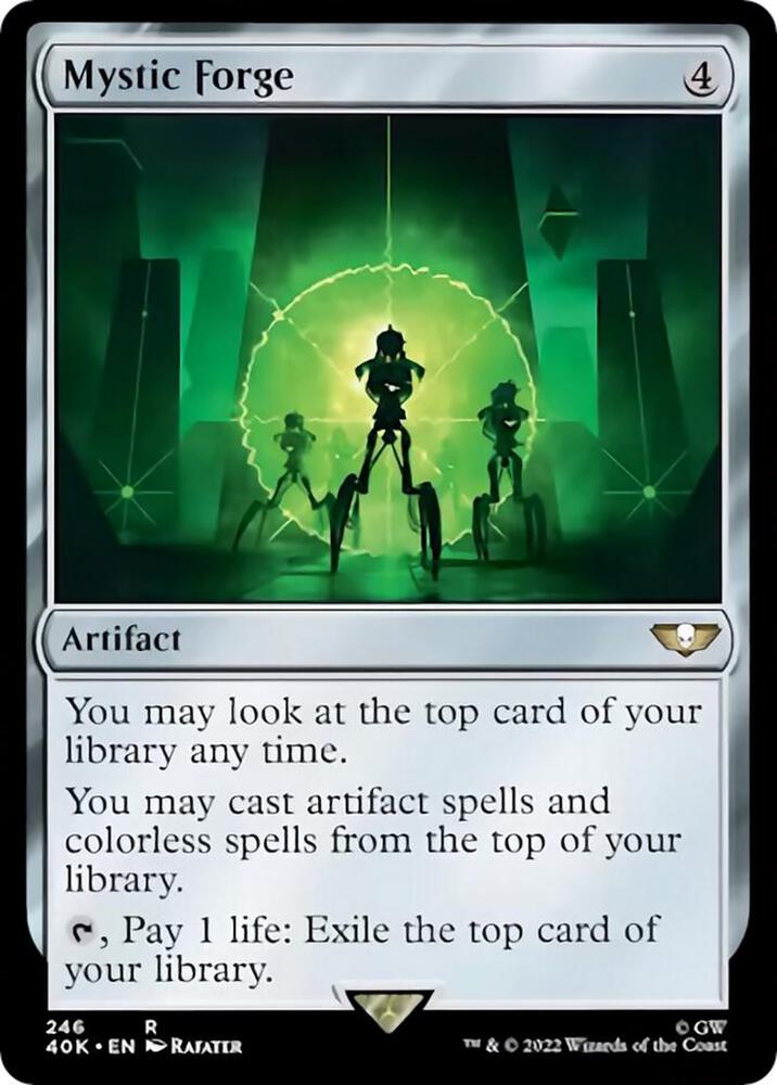 Magic: The Gathering: Mystic Forge (Surge Foil) - Universes Beyond: Warhammer 40,000 - VGMX