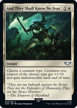 Magic: The Gathering: And They Shall Know No Fear - Universes Beyond: Warhammer 40,000