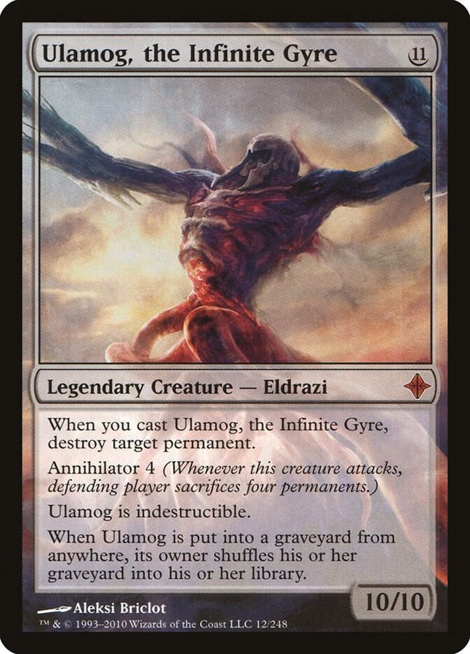 Ulamog, the Infinite Gyre - Rise of the Eldrazi (ROE)