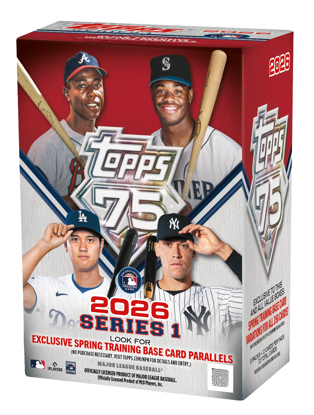 2026 Topps Baseball Series 1 - Value Box - VGMX